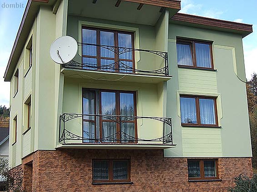 Ocieplona elewacja budynku mieszkalnego